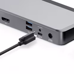 ALOGIC DUPRDX2-100 laptop dock/port replicator Wired USB 3.2 Gen 1 (3.1 Gen 1) Type-C Black, Grey - Additional view 4