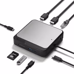 ALOGIC DUCH2 laptop dock/port replicator Wired USB 3.2 Gen 2 (3.1 Gen 2) Type-C Black, Grey - Additional view 4