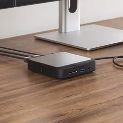 ALOGIC DUCH2 laptop dock/port replicator Wired USB 3.2 Gen 2 (3.1 Gen 2) Type-C Black, Grey - Additional view 6