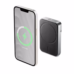ALOGIC Matrix 5000mAh Wireless Power Bank - Black - Additional view 5