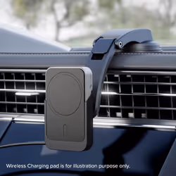 ALOGIC MSCWCM holder Passive holder Wireless charger Black