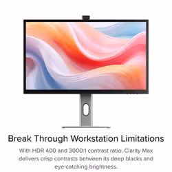 ALOGIC Clarity Pro computer monitor 68.6 cm (27") 3840 x 2160 pixels 4K Ultra HD LCD Black, Silver - Additional view 8