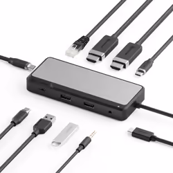 ALOGIC Fusion Pro DUO USB-C Dual HDMI Dock with Power Delivery - Additional view 3