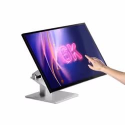 ALOGIC 32C6KPDTF computer monitor 81.3 cm (32") 6016 x 3384 pixels 6K Ultra HD LED Touchscreen Multi-user Silver, Black - Additional view 2