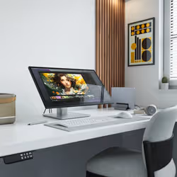 ALOGIC Clarity Fold Touch computer monitor 68.6 cm (27") 3840 x 2160 pixels 4K Ultra HD Touchscreen Black, Silver - Additional view 3