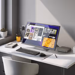 ALOGIC 32C4KPDTF computer monitor 81.3 cm (32") 3840 x 2160 pixels 4K Ultra HD Touchscreen Silver - Additional view 4