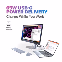 ALOGIC Clarity 5K 27" Monitor with 65W Laptop Charging USB-C Hub - Additional view 6