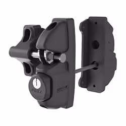 Safetech Hardware Two Sided Gate Latch w/ 2 Independent Latching Hooks
