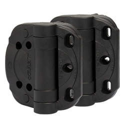 Safetech Hardware Self Closing Gate Hinges  Self Aligning Outdoor Hinges Heavy Duty Adjustable Tension Gate Perfect for Metal Wood Aluminum  PVC  Viny