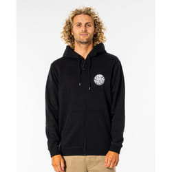 Rip Curl Wetsuit Zip Thru Hoodie ~ Icon black - M