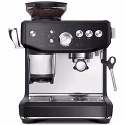 Sage The Barista Express Impress, Espresso machine, 2 L, Coffee beans, Built-in grinder, 1850 W, Black, Stainless steel