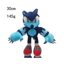 20-40 Cm Super Sonic The Hedgehog Soft Stuffed Plush Doll Cartoon Game - wolfwere Sonic