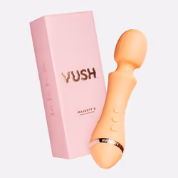VUSH MAJESTY 2, Wand vibrator, Clitoral stimulation, Pink, Acrylonitrile butadiene styrene (ABS), Silicone, Straight, Ambidex ...