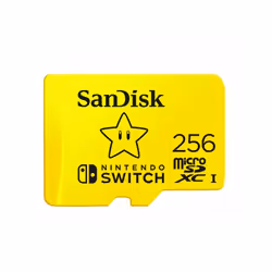 SanDisk microSDXC UHS-I Card for Nintendo Switch 256GB - Nintendo Licensed Product