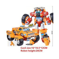 Korea Tobot Transformation Robot Toys Anime Cartoon Brothers Tobot Deformation - B NO BOx