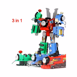 Thomas and Friends Trains 3 In 1 Combined Robot Transforming Robot Children's - 3 in 1 no box