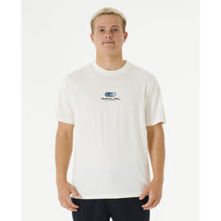 Rip Curl Mens Cotton SS T-Shirt ~ Pill Icon bone - XL