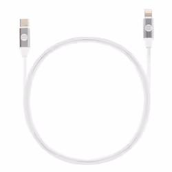 Our Pure Planet USB-C to lightning cable, 1.2m/4ft, 1.2 m, Lightning, USB C, Male, Male, Black