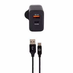 Our Pure Planet 30W USB-A + USB-C Wall Charger (Uk port) - Additional view 4