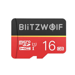 BlitzWolf BW-TF1 Class 10 V30 1080p FHD Micro SD TF Memory Card - 16GB