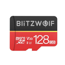 BlitzWolf BW-TF1 Class 10 V30 1080p FHD Micro SD TF Memory Card - 128GB