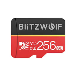 BlitzWolf BW-TF1 Class 10 V30 1080p FHD Micro SD TF Memory Card - 256G