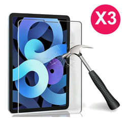3pcs Tempered Glass Screen Protector for Apple iPad Air 5 5th Gen 10.9 Inch 2022