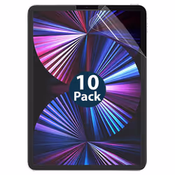 10x Soft Pet Film Screen Protector for Apple iPad Pro 12.9'' 6th Gen 2022 Bulk