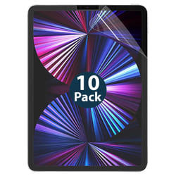 10x Soft Pet Film Screen Protector for Apple iPad Pro 12.9'' 6th Gen 2022 Bulk