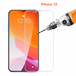 9H Tempered Glass Screen Protector Guard for Apple iPhone 12 Front