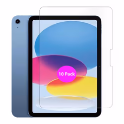 10x Tempered Glass Screen Protector for Apple iPad 10th Gen 10.9 2022 2023 Bulk