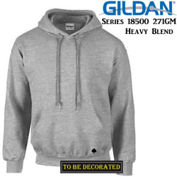 Gildan Sport Grey Hoodie Heavy Blend Basic Hooded Sweat Sweater Mens S - 5XL - 3XL