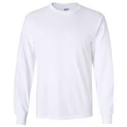 Gildan Long Sleeve T-SHIRT White tee S - 5XL Men's Ultra Cotton jumper - 3XL