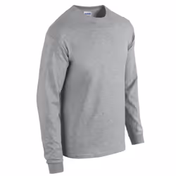 Gildan Long Sleeve T-SHIRT Sport Grey basic tee S - 5XL Men's Ultra Cotton - 2XL