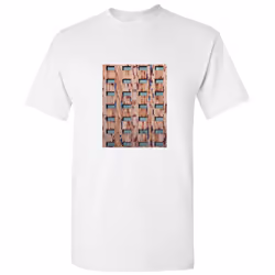 Building Abstract Architecture Painting Art White Men T Shirt Tee Top - M