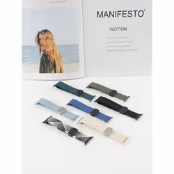 Strap For Apple Watch Band 44mm 40mm 45mm 49mm 41mm 38mm 42mm 44 45 mm magnetic Bracelet iWatch Series Ultra 2 9 se 8 7 6 5 - Lavender, 38mm 40mm 41mm