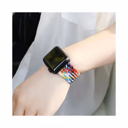 Strap For Apple Watch Band 44mm 40mm 45mm 41mm 42mm 38mm 49mm braided solo loop Bracelet iWatch Series 9 8 7 se 6 5 - Abyss blue, 42mm 44mm 45mm 49mm