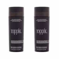 2 Pack Toppik Hair Building Fibers Dark Brown 27.5 G / 0.97 Oz Hair Care - medium brown