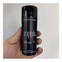 2 Pack Toppik Hair Building Fibers Dark Brown 27.5 G / 0.97 Oz Hair Care - black