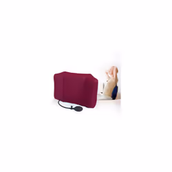 1Pcs Portable Inflatable Lumbar Support Lower Back Cushion Pillow - for - Red