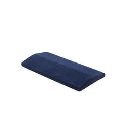 Lumbar Support Pillow, Back Support Memory Foam Pillow For Sleeping In - 60x24x4cm, Navy Blue