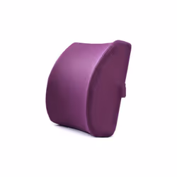 34*32cm Soft Memory Foam Waist Cushion Pillow Lumbar Support Back Massager - Blue