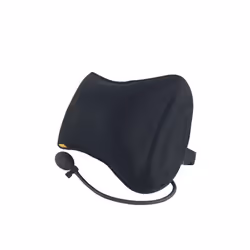 1Pcs  Air Inflatable Cushions Back Support Massage Pillows for Car Home - Black