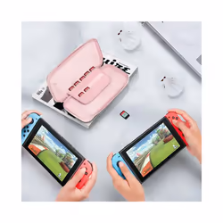 Bag Cover For Nintendo Switch & OLED & Lite Case Accessory Console Storage - Lite Pink