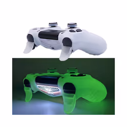Luminous Glowing in Dark Protective Cover For PS3 PS4 PS5 Xbox Switch - For PS5 White