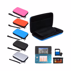 EVA Skin Carry Hard Case Bag Pouch for Nintendo 3DS XL LL/Switch/2DS with - Silver