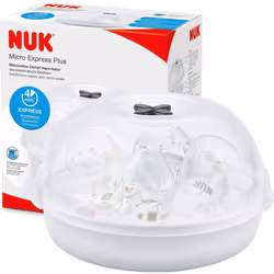 NUK Micro Express Plus Microwave Steam Baby Bottle Steriliser