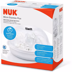 NUK Micro Express Plus Microwave Steam Baby Bottle Steriliser