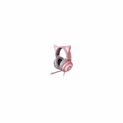 Razer Kraken Kitty Edition - Gaming Headset (The Cat Ear USB Gaming Headset, Chroma Lighting, Wired for Cross-Platform Gaming ...