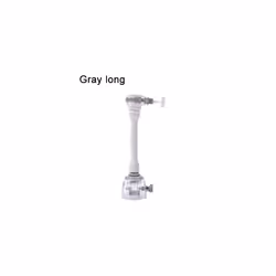 2 Modes 360 Rotatable Bubbler Water Saving High Pressure Nozzle Filter - Gray long